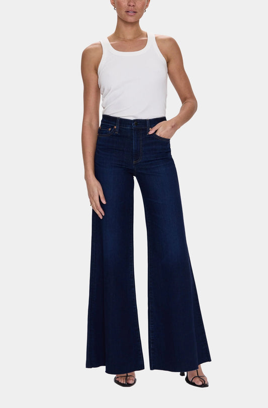 Pistola Izzy Mid Rise Wide Leg Jean - TRISTESSE