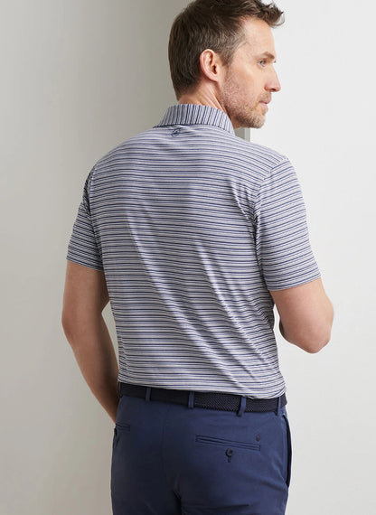 Peter Millar Crown Crafted Chase Performance Jersey Polo - NAVY
