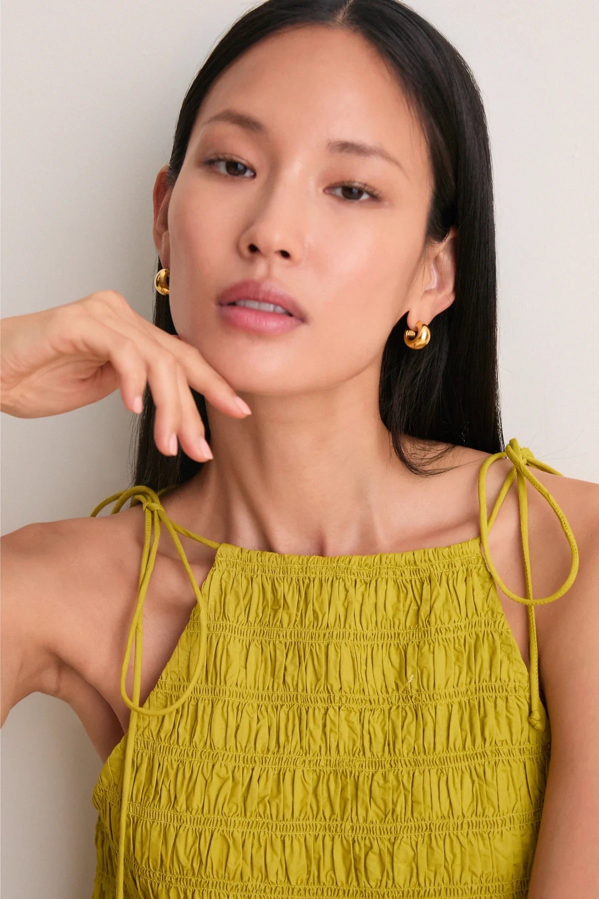Cleobella Leota Top - GREEN ENVY