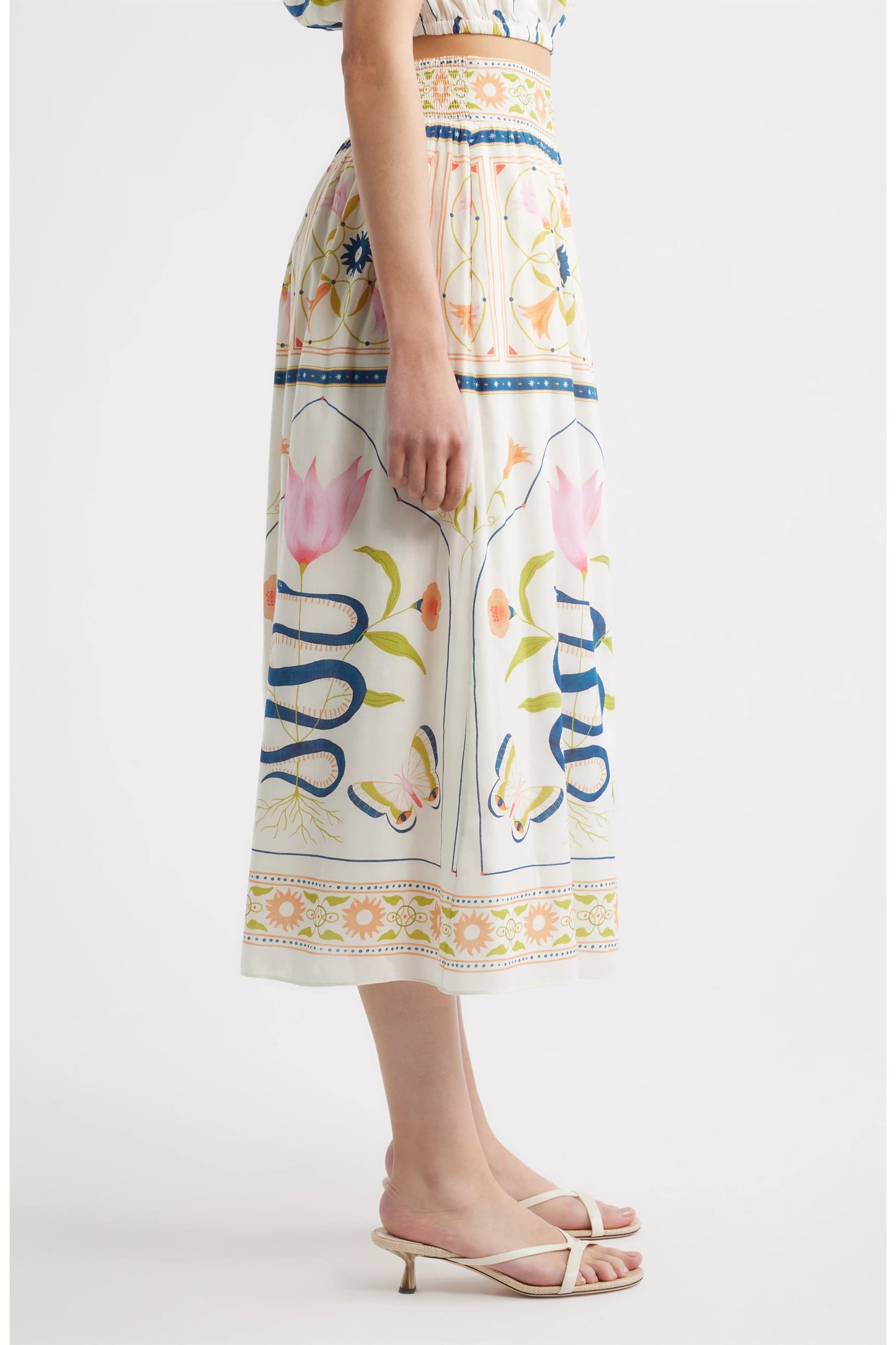 Cleobella Elliott Maxi Skirt - MONTECITO PRINT