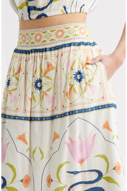 Cleobella Elliott Maxi Skirt - MONTECITO PRINT