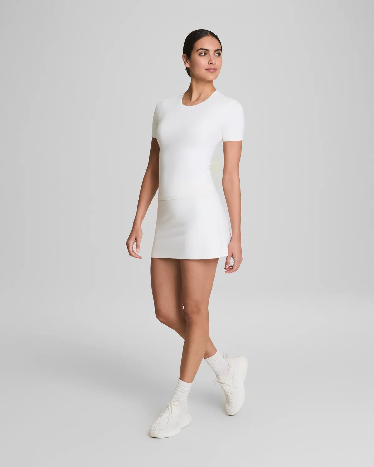 SPANX Bare Naked Bicep Tee - POWDER