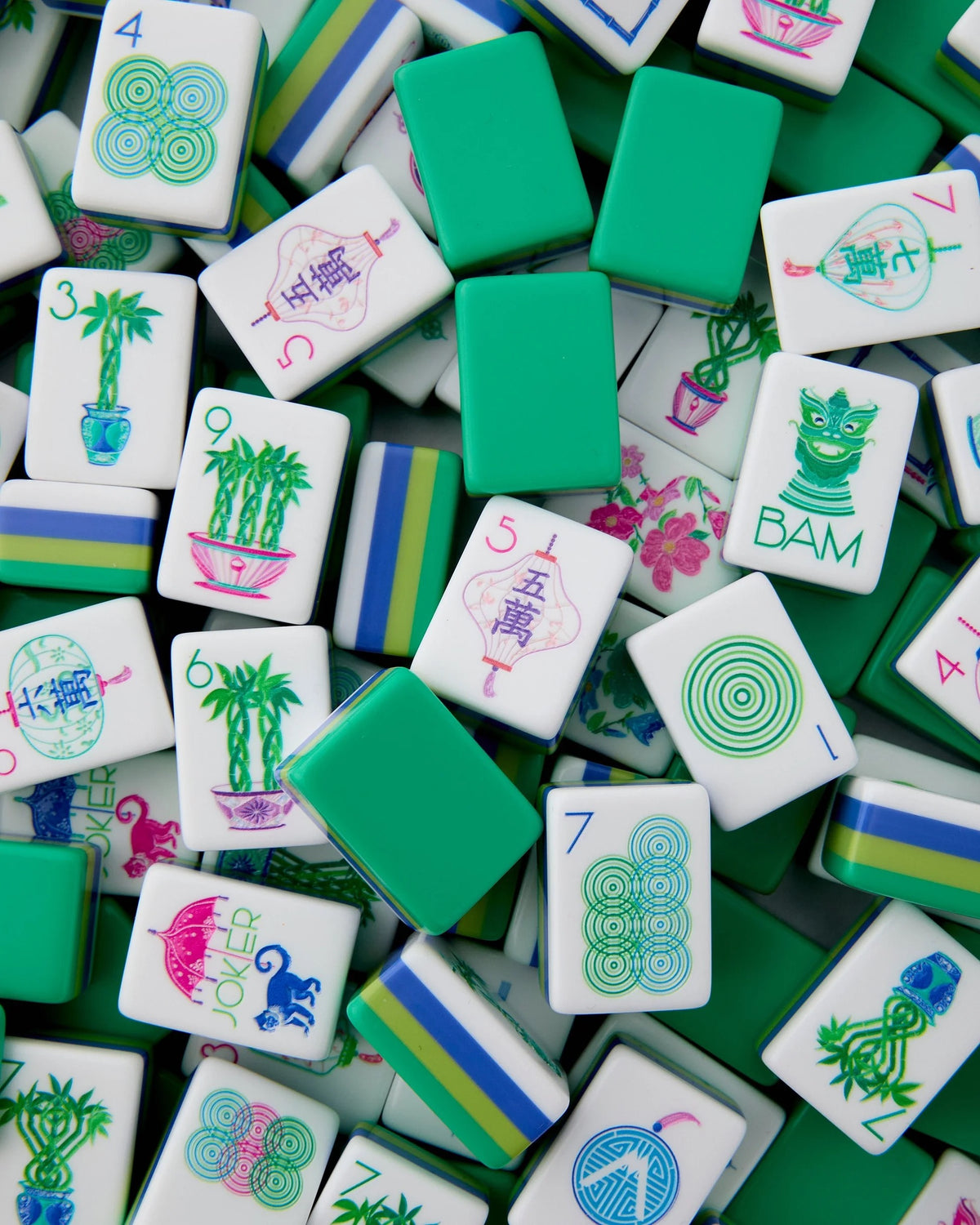 Oh My Mahjong Jasmine Tile Set