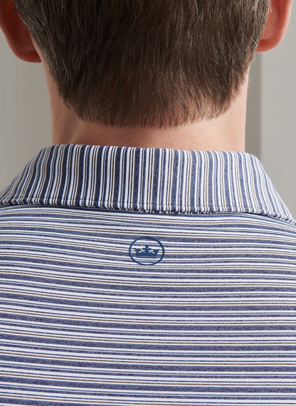 Peter Millar Crown Crafted Chase Performance Jersey Polo - NAVY
