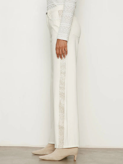 Sanctuary Cadence Shimmer Stripe - VANILLA CREME