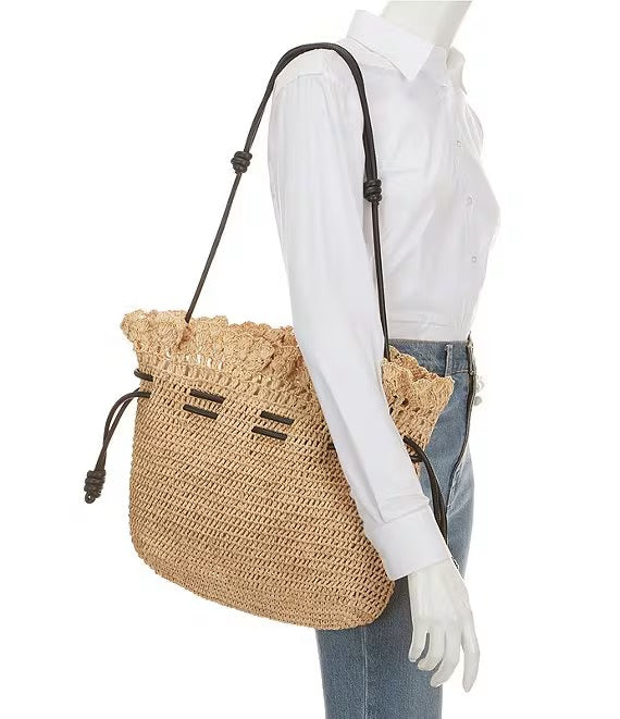 BTB Marcela Bag NATURAL/BLACK