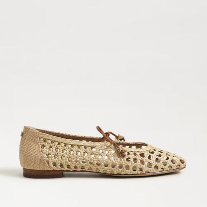 Sam Edelman Marcie Ballet Flat - BLEACHED BEECHWOOD/SADDLE