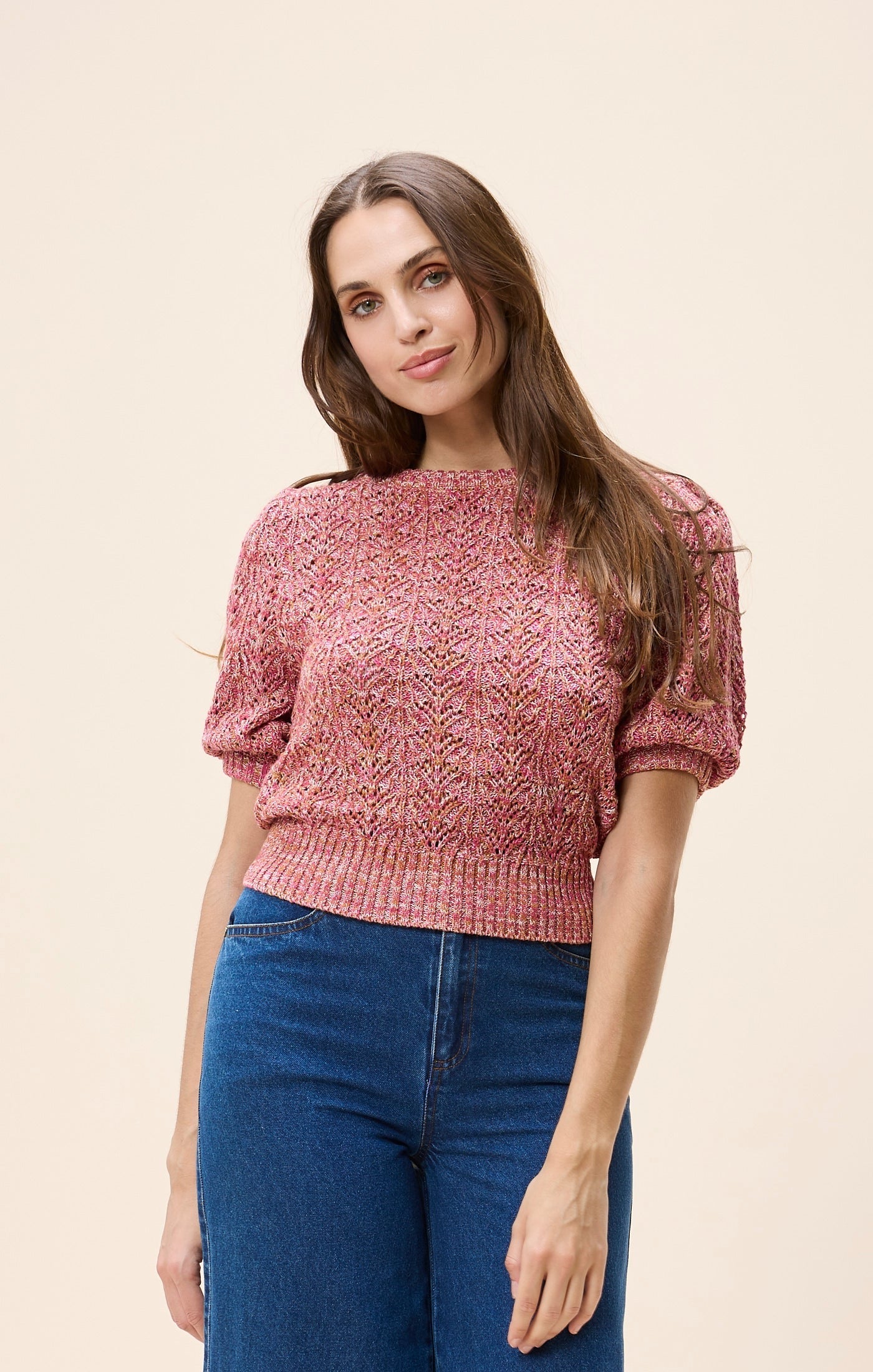 CLE Sonnette Sweater RED BUD