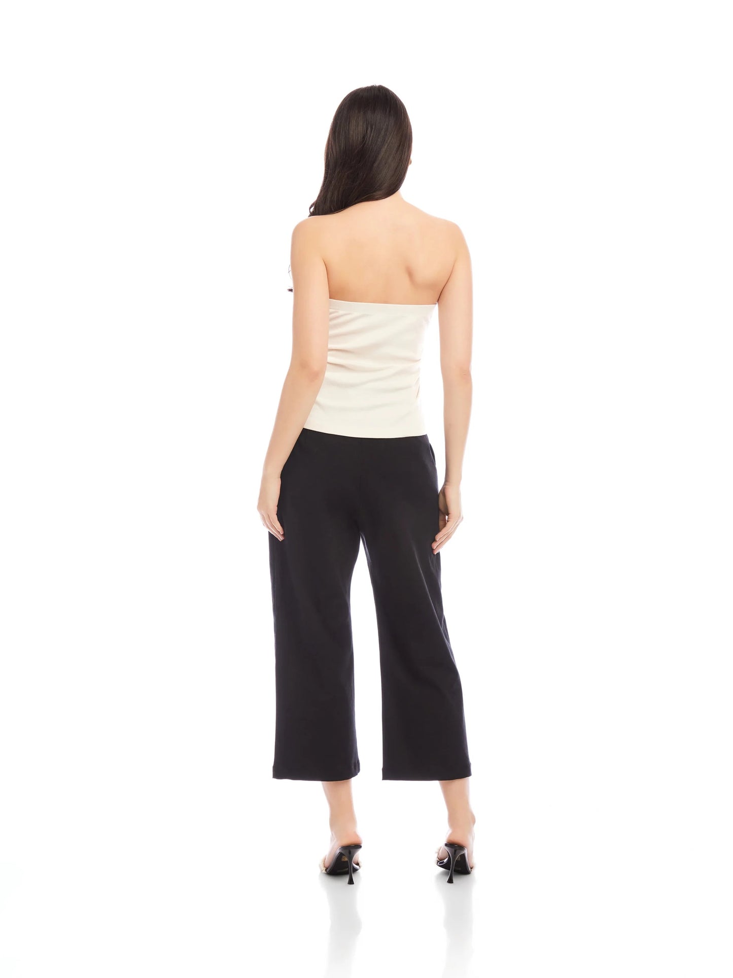 Fifteen Twenty Kelsey Bandeau Top - CREAM