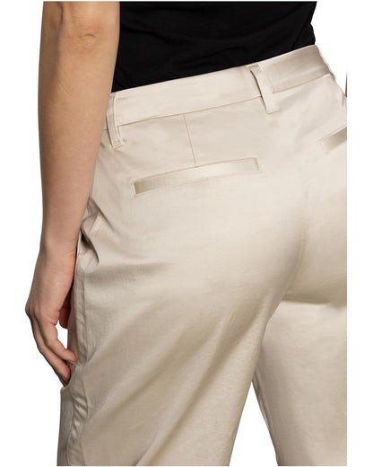 Sanctuary Sateen Tapered Pant - MOTHER OF PEARL