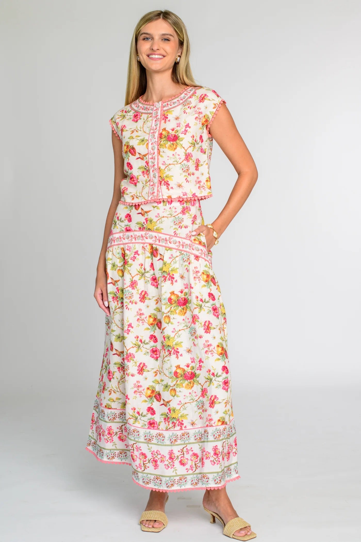 Elizabeth James Rory Top - ENGLISH GARDENS