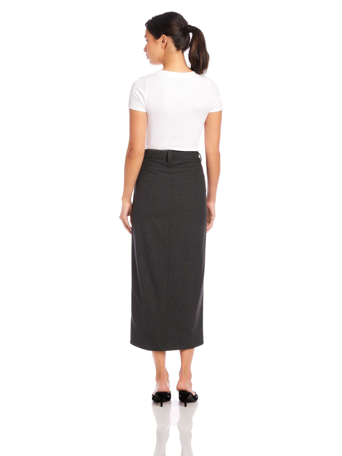 Fifteen Twenty Claire Skirt - GREY
