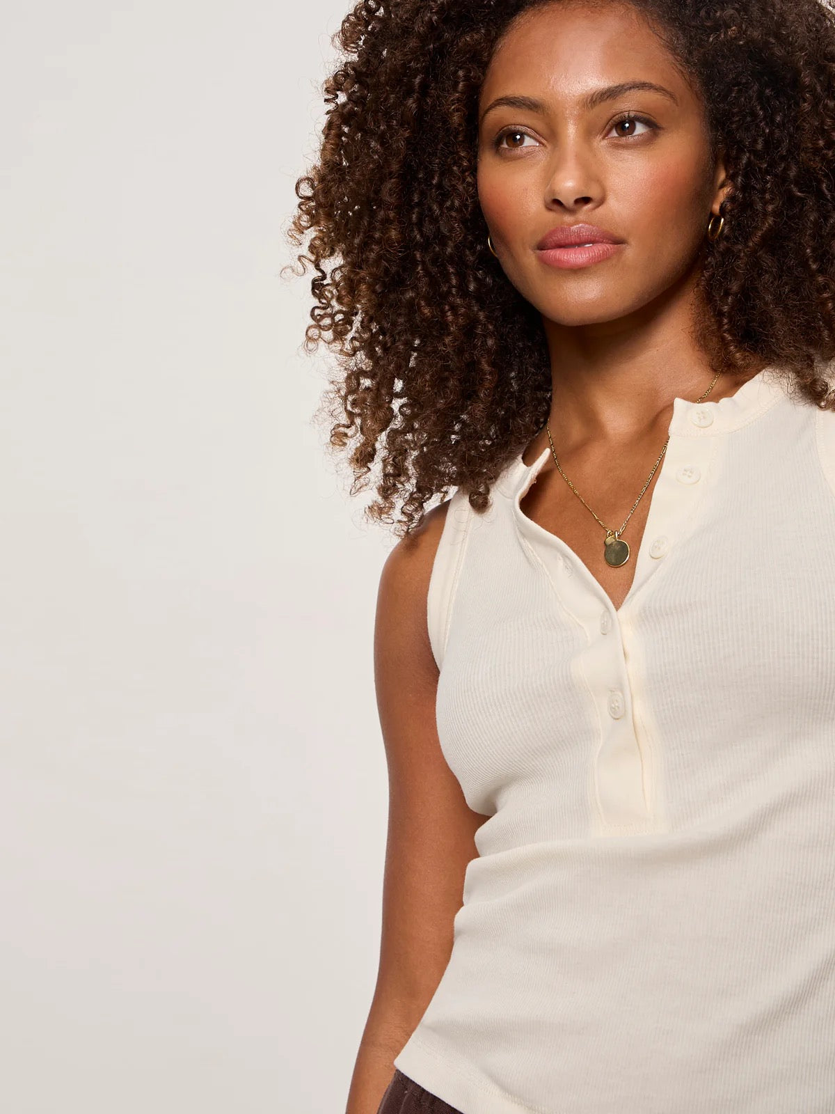 Sanctuary Friday Rib Tank - COLLAGEN