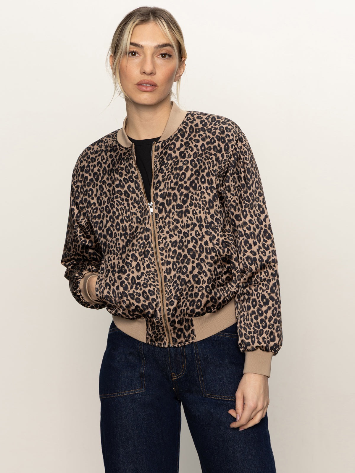 Sanctuary Monroe Sateen Bomber - FRENCH KITTY