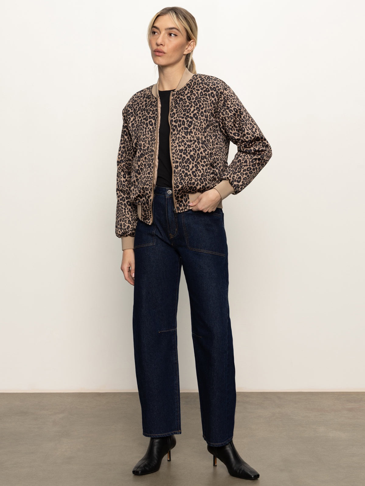 Sanctuary Monroe Sateen Bomber - FRENCH KITTY