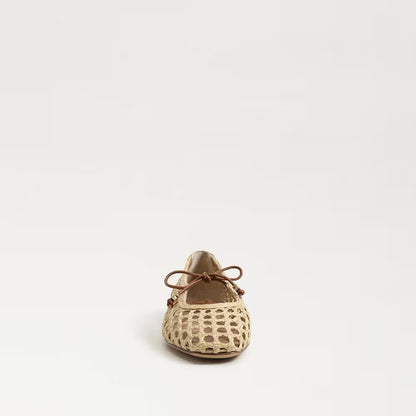 Sam Edelman Marcie Ballet Flat - BLEACHED BEECHWOOD/SADDLE