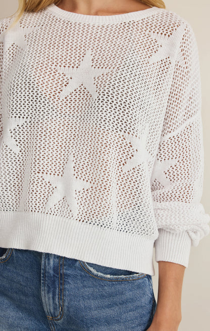 Z Supply Star Of The Show Crochet Top - WHITE