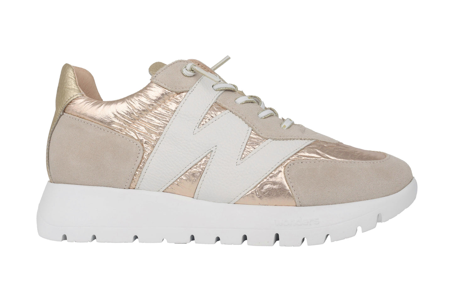 WONDERS Oslo Sneakers - TREND BEIGE PLATINO