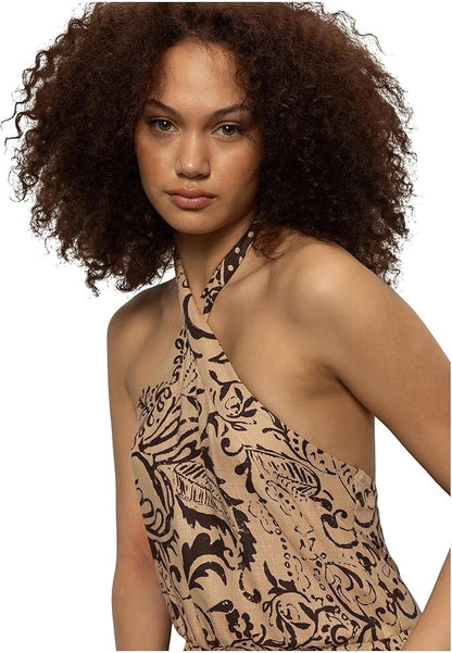 Sanctuary Havana Nights Halter Dress - DESERT BANDANA