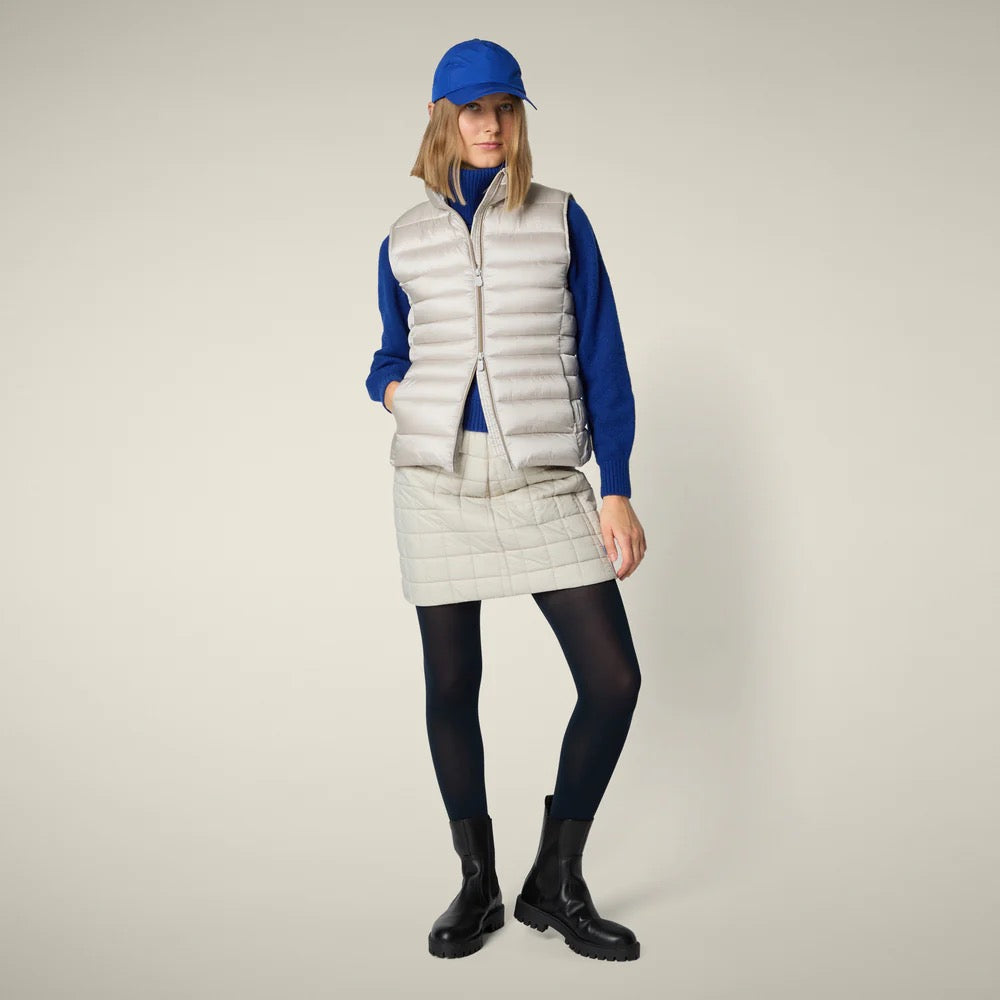 Save the Duck Lynn Vest - RAINY BEIGE