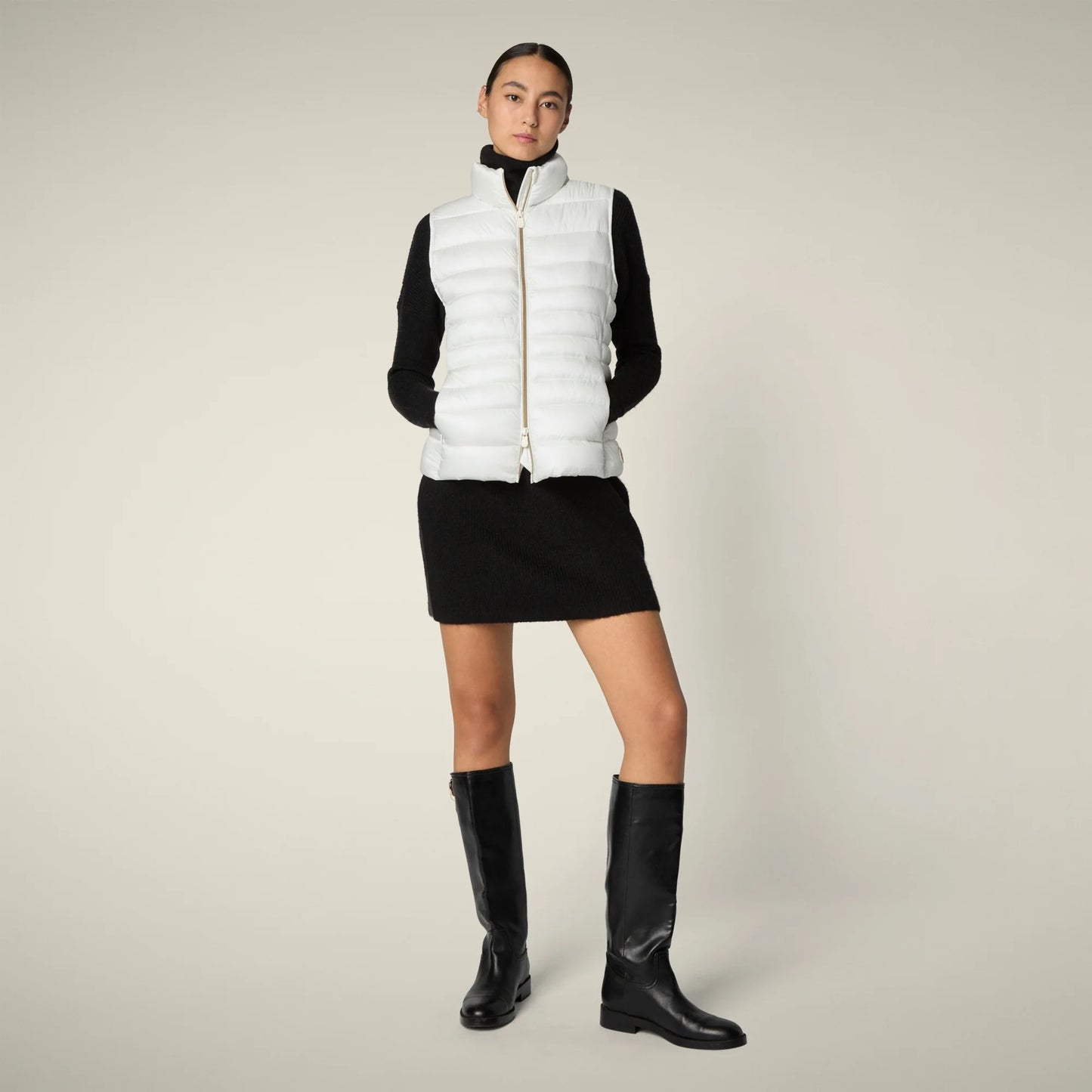 Save the Duck Lynn Vest - WHITE
