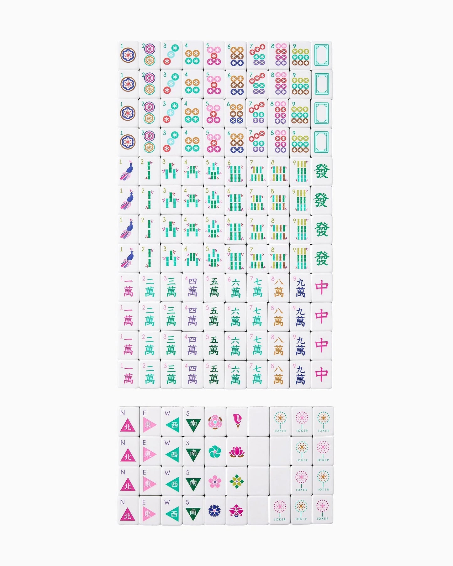 Oh My Mahjong La Fete Tile Set