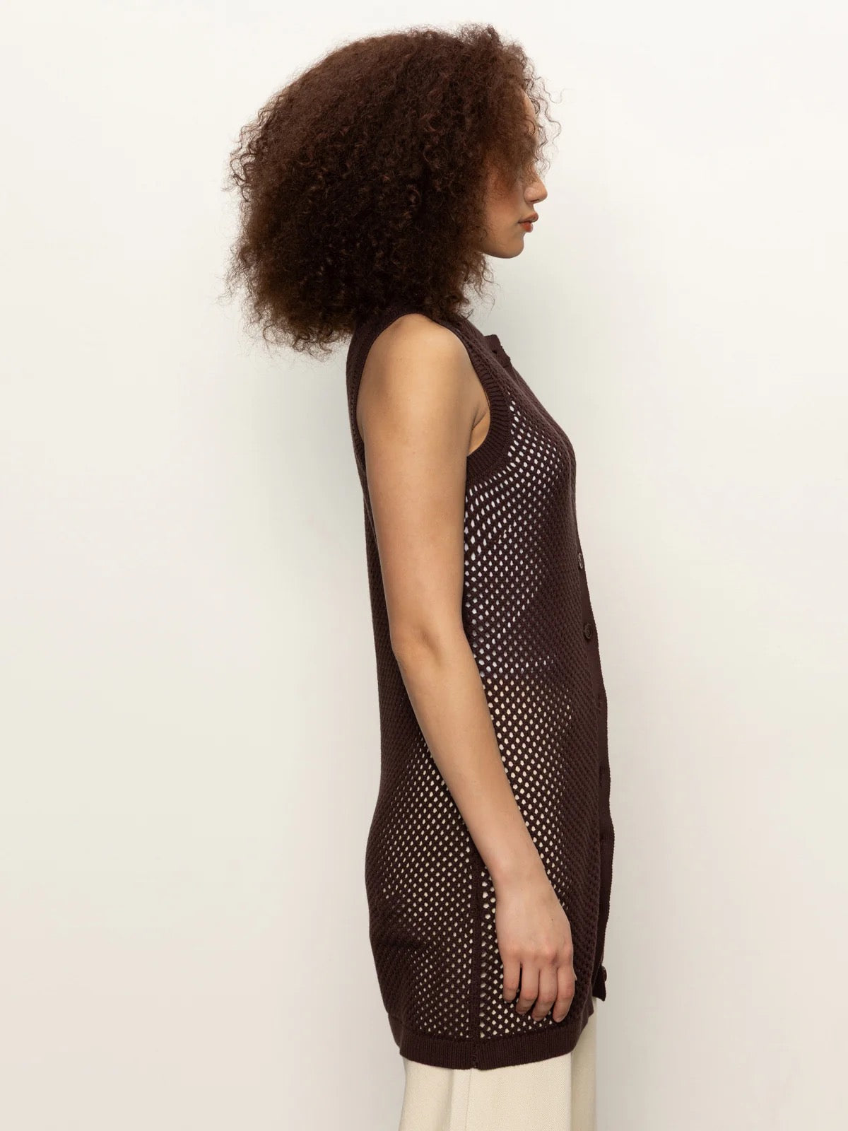 Sanctuary Long Openwork Vest - MESA