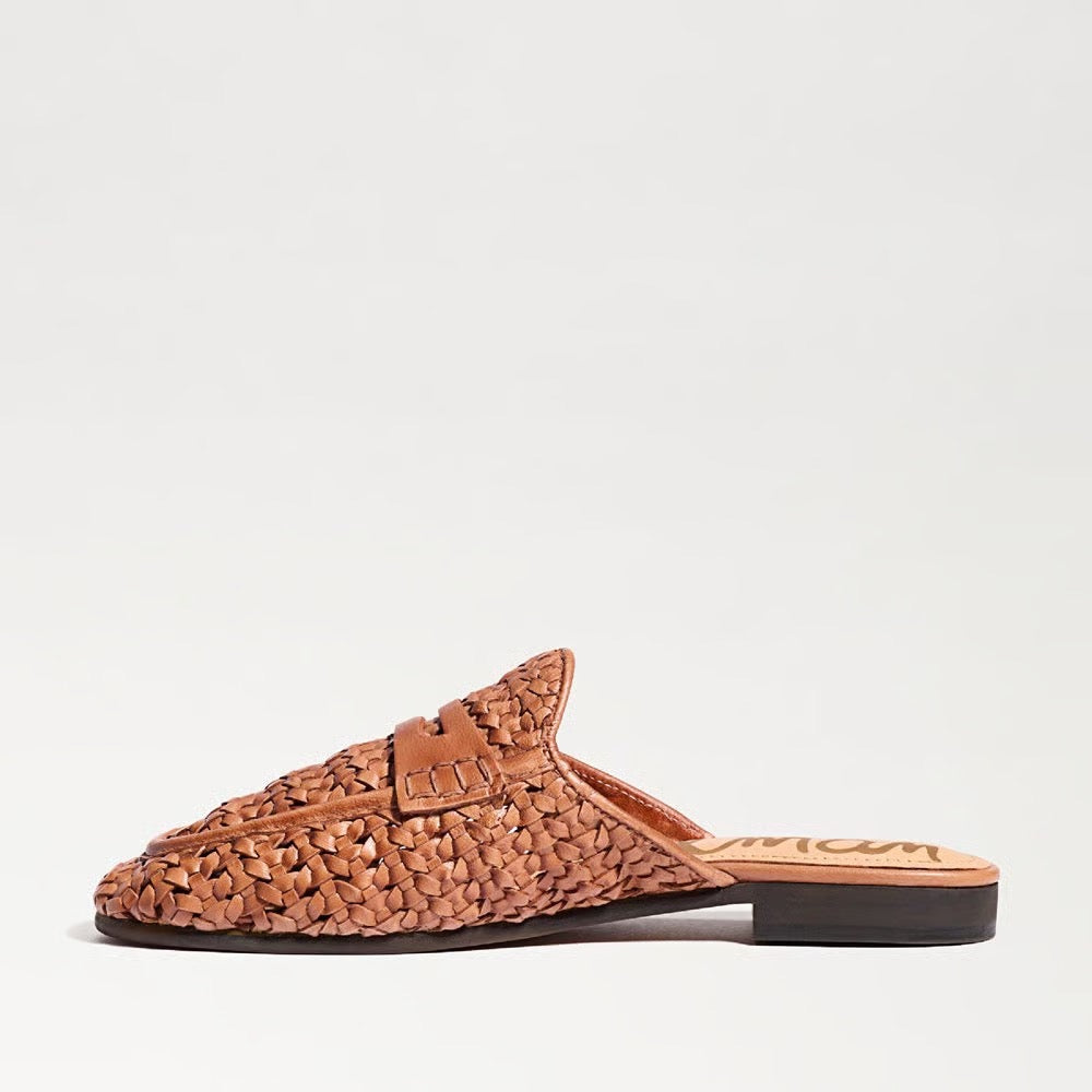 Sam Edelman Tullie Woven Mule - SADDLE LEATHER