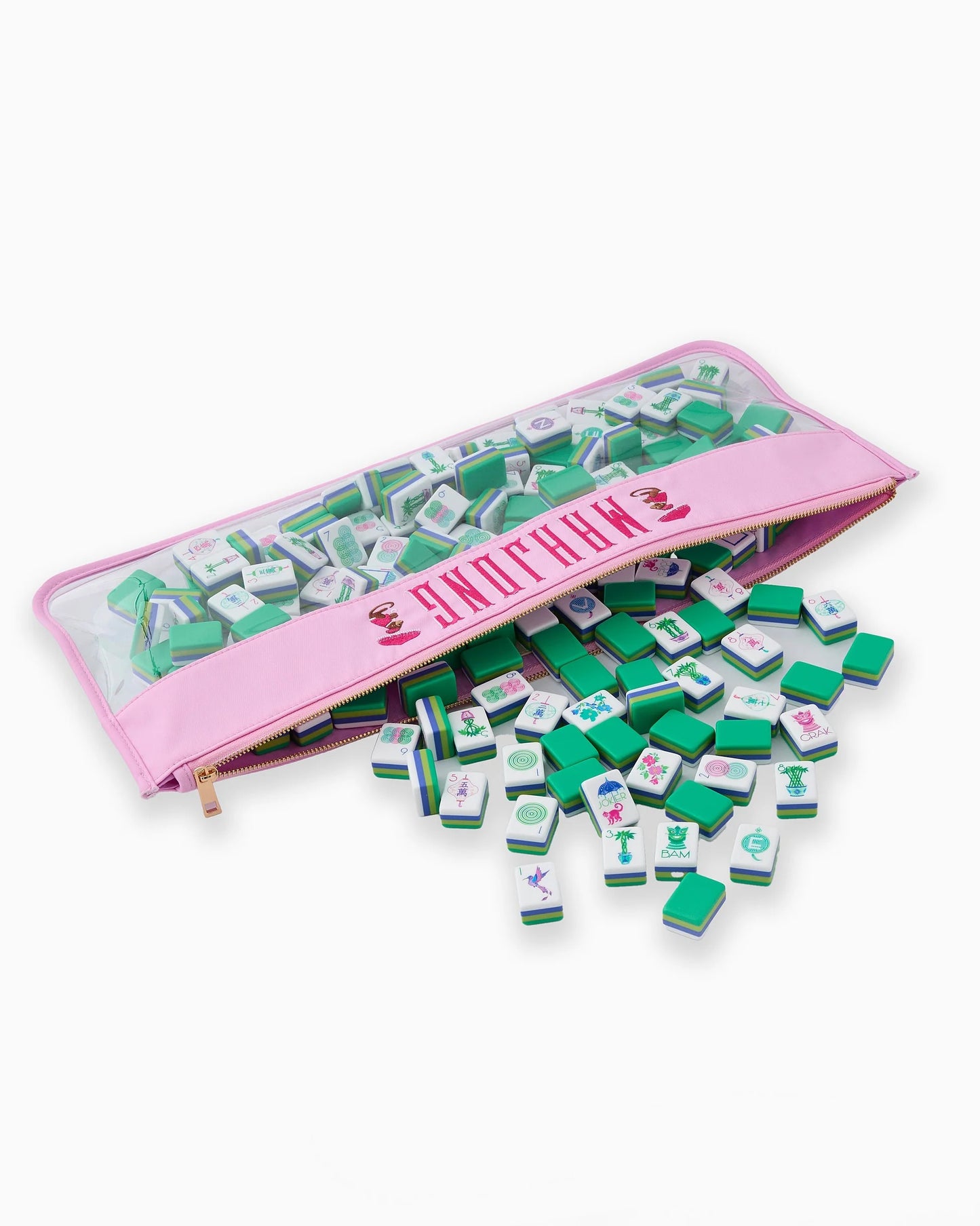 Oh My Mahjong Monkey Bag - COTTON CANDY