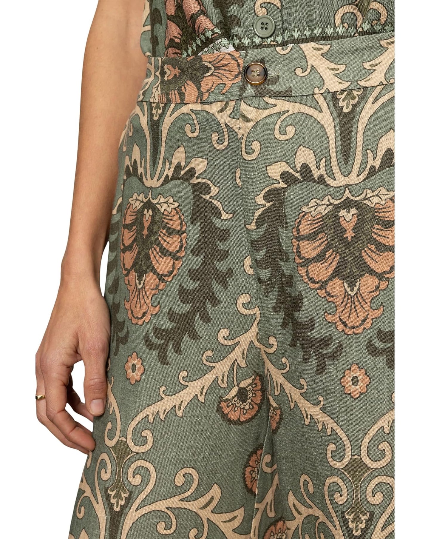 Sanctuary The Soft Trouser - MEZZO SAGE