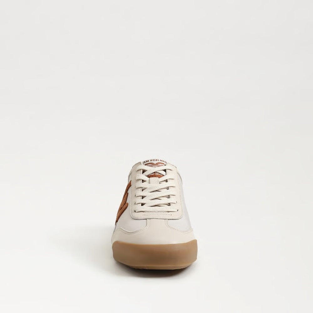 Sam Edelman Ivey Lace Up Sneaker - MODERN IVORY/FRONTIER BROWN
