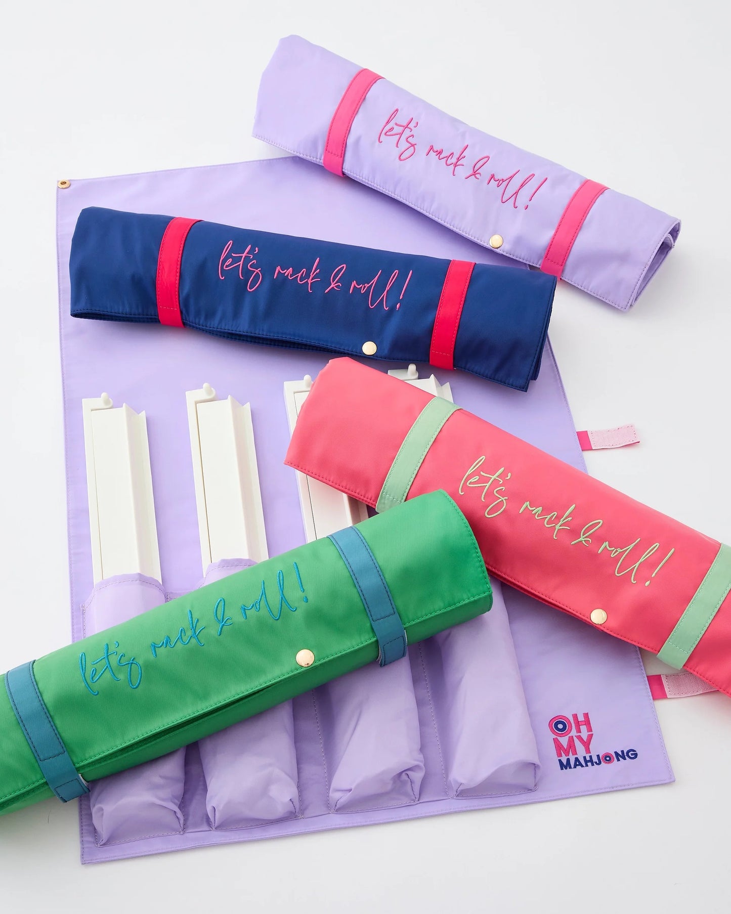 Oh My Mahjong Let's Rack & Roll - LIGHT BLUE