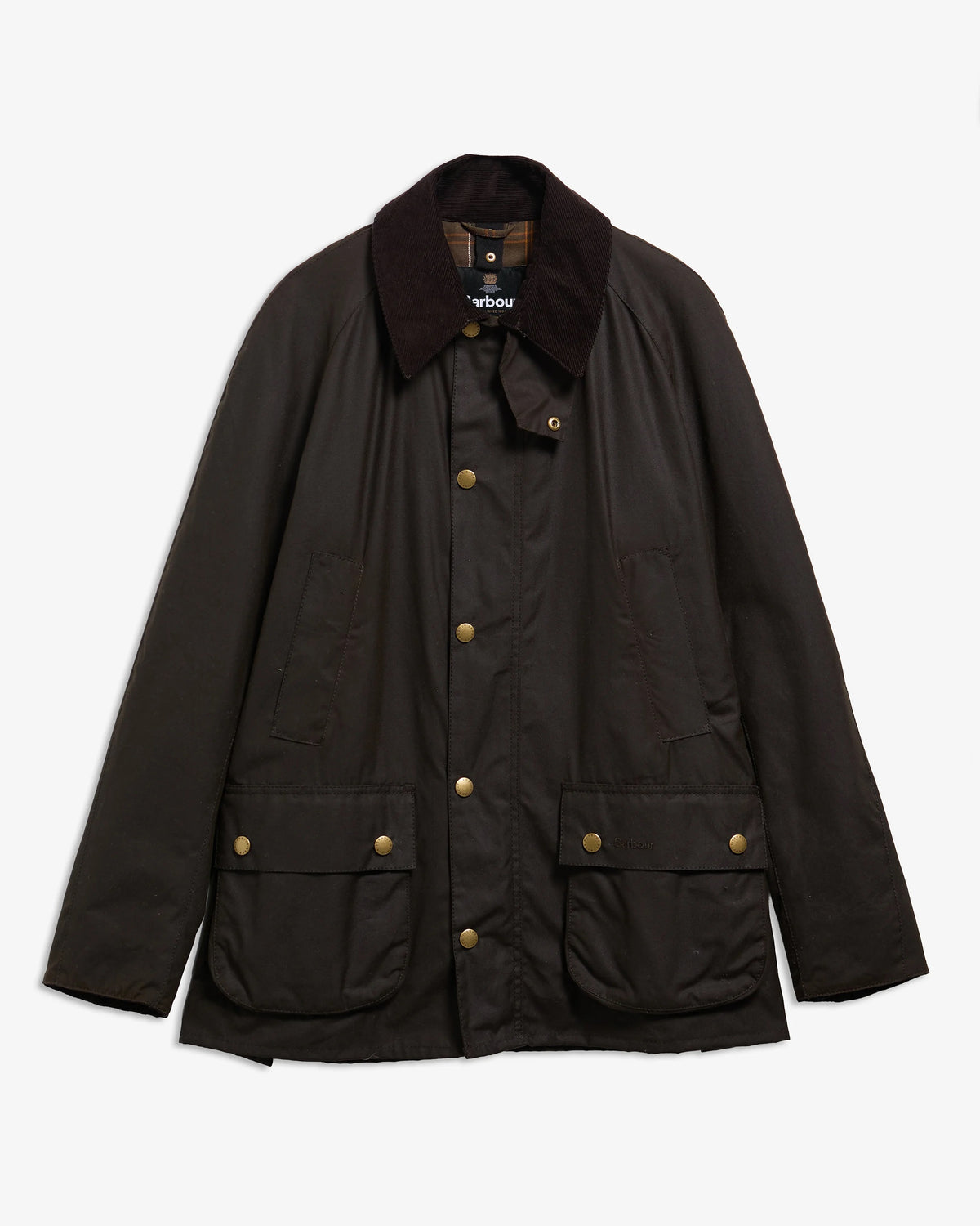 Barbour Ashby Wax Jacket - OLIVE
