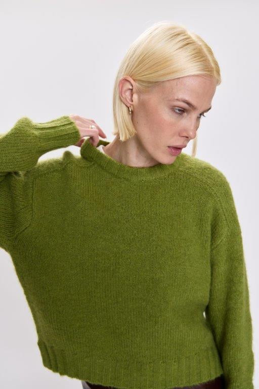 PISTOLA Adina Sweater - PEA GREEN