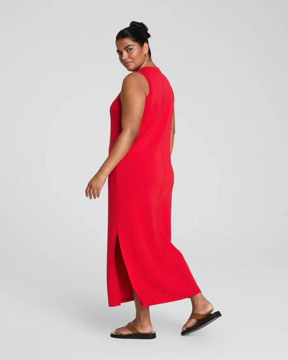 SPANX AirEssentials Maxi Tank Dress - SPANX RED