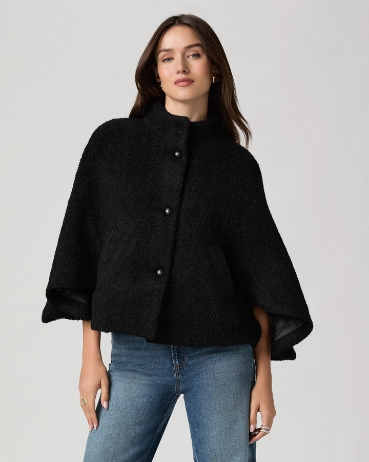 Paige Alberta Coat - BLACK