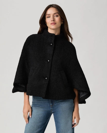 Paige Alberta Coat - BLACK