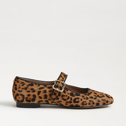 Sam Edelman Michaela Mary Jane Flat - LEOPARD