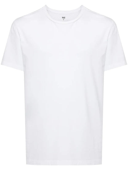 PAIGE Cash Crew Neck Tee - WHITE