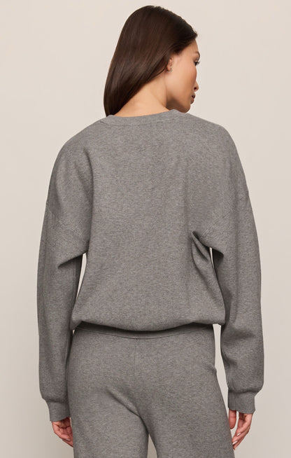 Z Supply Take It Easy Sweater - HEATHER ASH