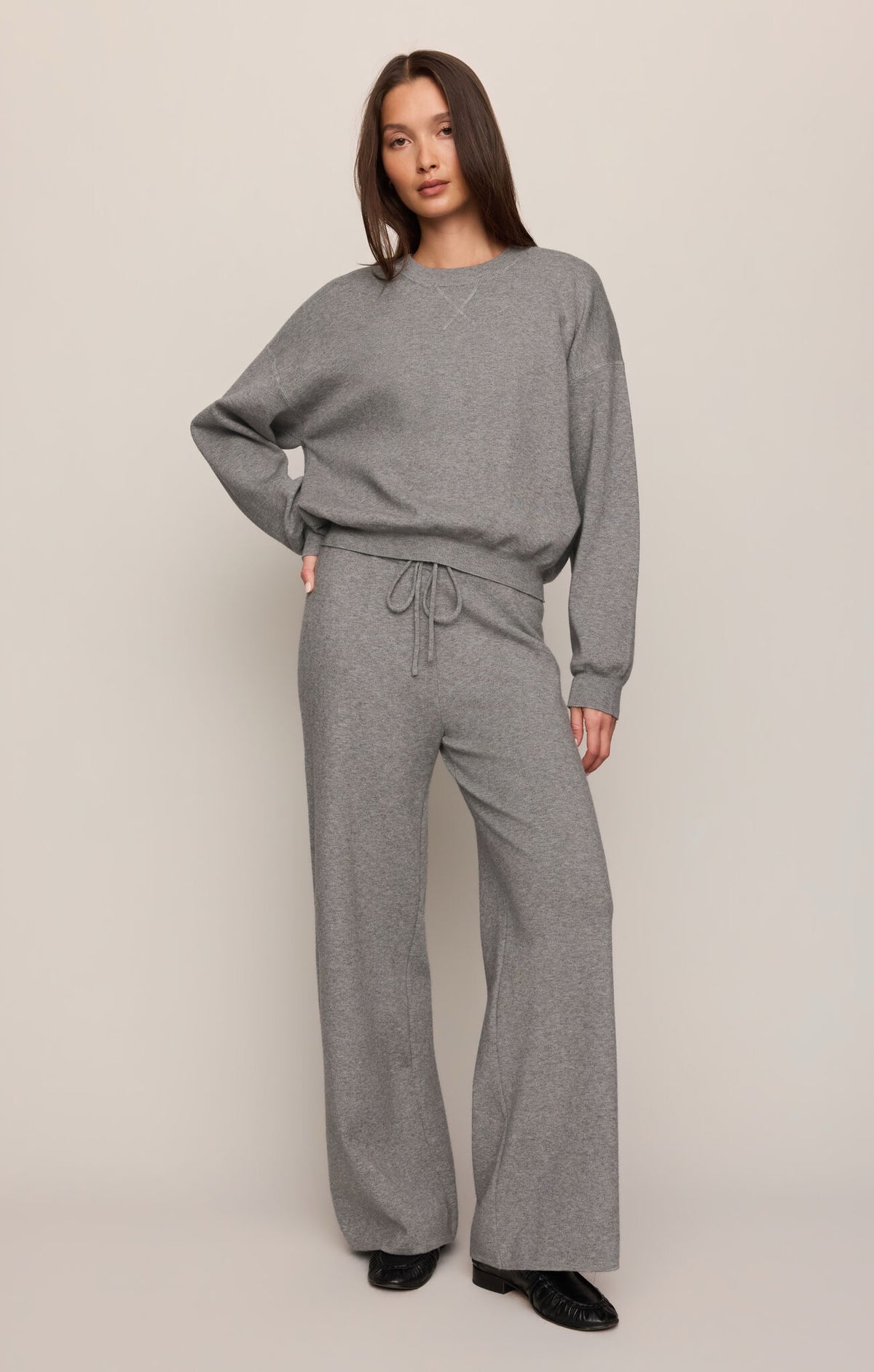 Z Supply Take It Easy Pant - HEATHER ASH