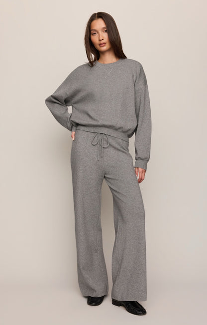 Z Supply Take It Easy Pant - HEATHER ASH