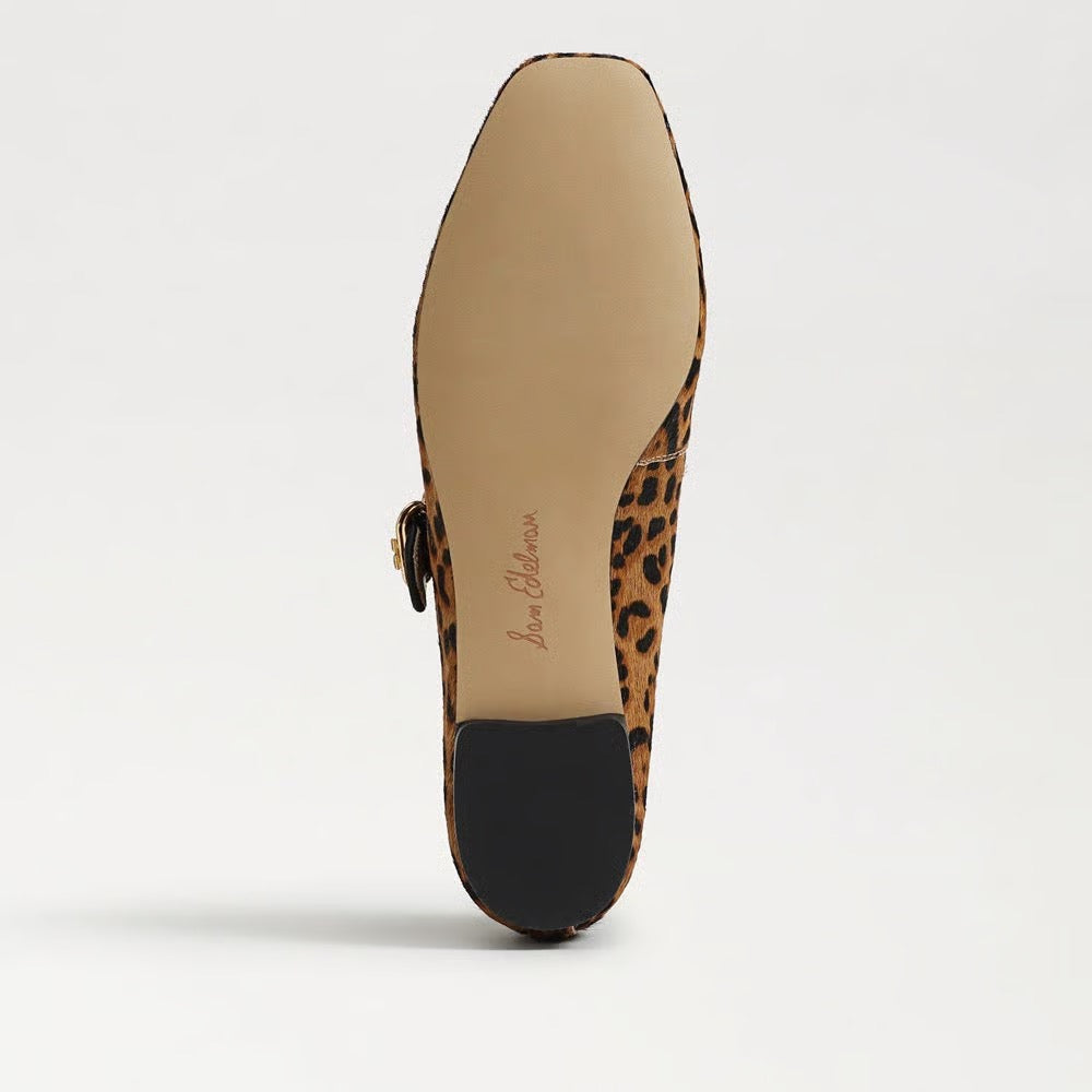Sam Edelman Michaela Mary Jane Flat - LEOPARD