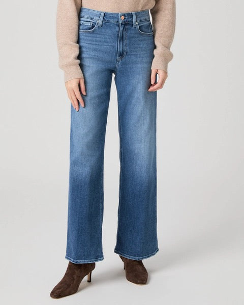 Paige Anessa 31" Wide Leg Jeans - FREERIDE