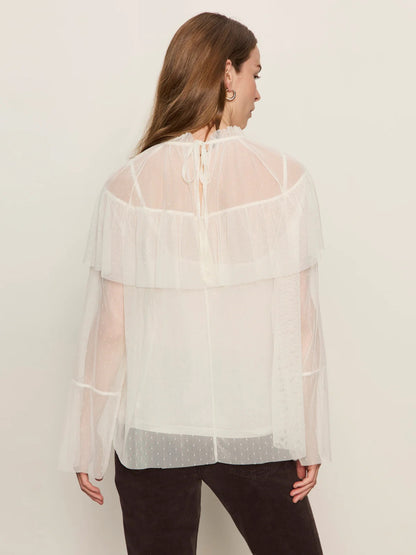 Sanctuary The Ethereal Blouse - CHALK