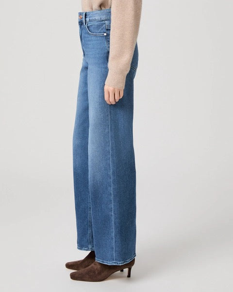 Paige Anessa 31" Wide Leg Jeans - FREERIDE