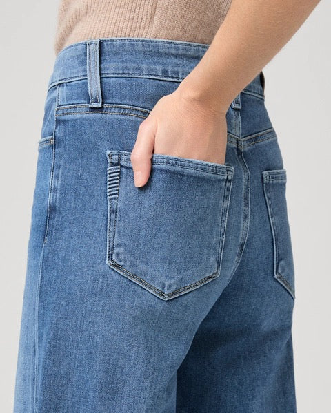 Paige Anessa 31" Wide Leg Jeans - FREERIDE