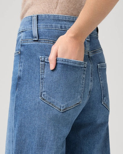 Paige Anessa 31" Wide Leg Jeans - FREERIDE