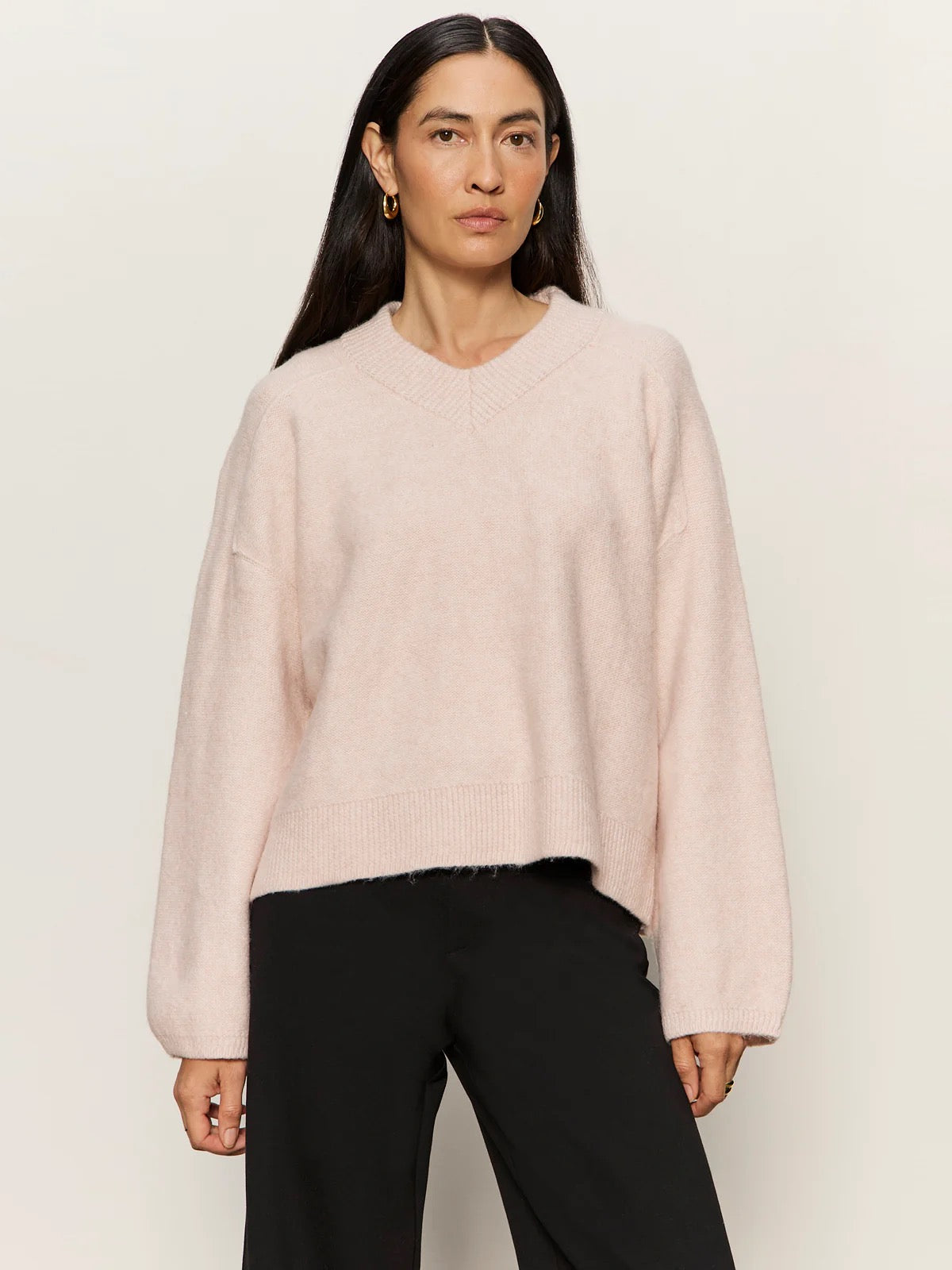 Sanctuary Dreamy V Neck Sweater - HEATHER ROSE