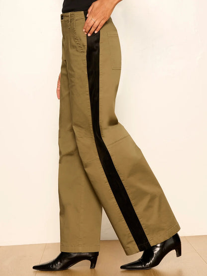 Sanctuary Front Row Pant - VINTAGE OLIVE